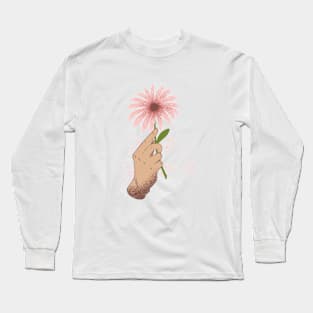 Delicate Petals Long Sleeve T-Shirt